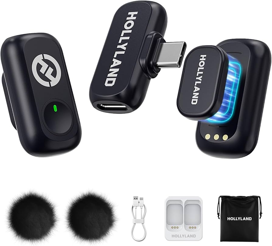 HOLLYLAND LARK A1 ワイヤレスマイク Hollyland Lark A1 Wireless Mini Microphone - YouTube